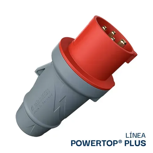 ENCHUFE 32AMP 3P+T 415V ROJO 6H IP44 POWETOP PLUS (2 CUERPOS) - Suministro e Ingeniería - SISSA PERÚ