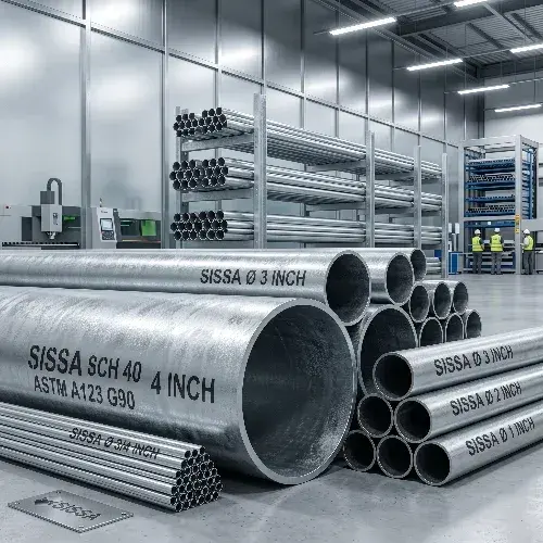 TUBO GALVANIZADO REDONDO DE 1" X 2.5 X 6.4MT