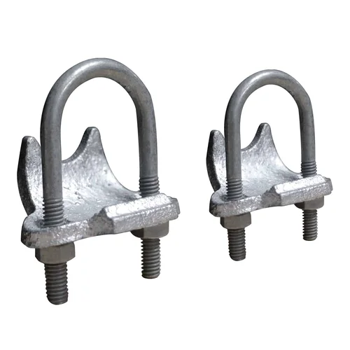 Abrazadera de Ángulo Recto SISSA de Hierro Maleable Galvanizado en Caliente 3/4"