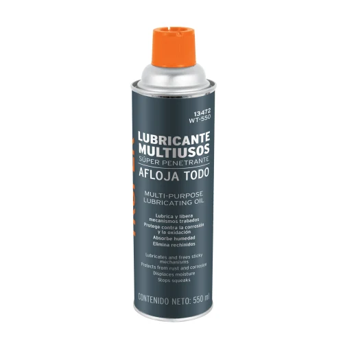 Aceite Aflojatodo en Aerosol de 550 Ml.