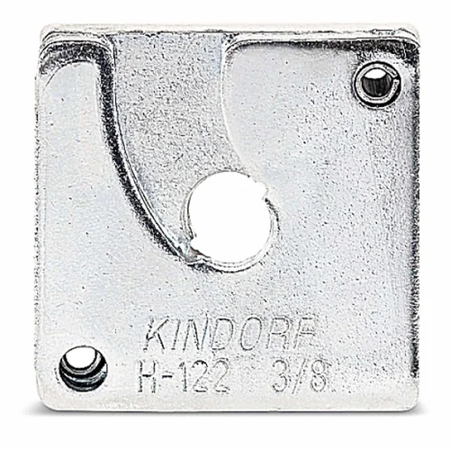Arandela Cuadrada de Acero Galvanizado de 3/8" Abierta SISSA