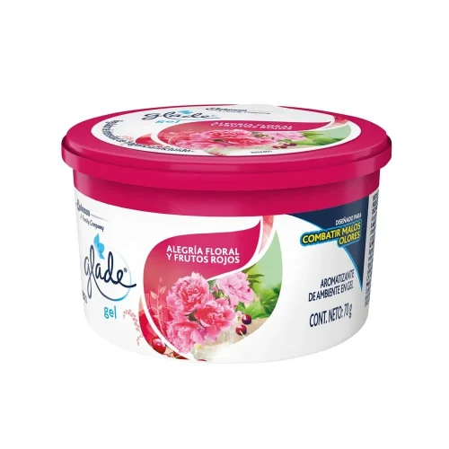 Aromatizante en Gel Aroma Alegría Floral y Frutos Rojos