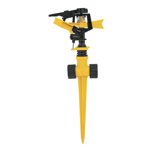 Aspersor Plástico Dos Vías Estaca de 14 CM