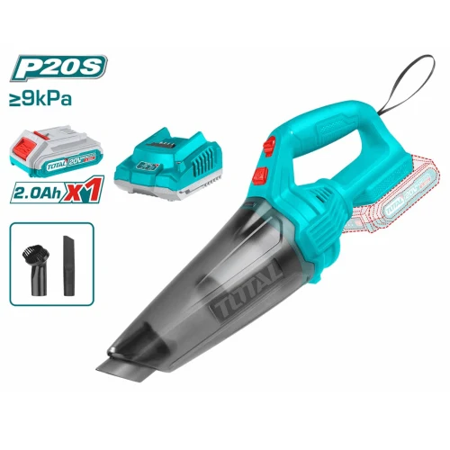 Aspiradora 0.5 Litros 20V Incluye Bateria y Cargador