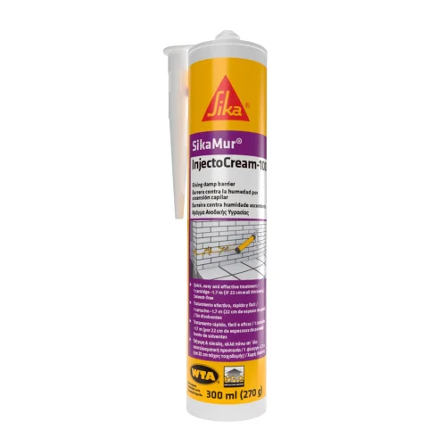 BARRERA ANTIHUMEDAD ASCENDENTE SIKAMUR INJECTOCREAM-100