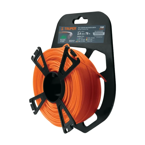 Blíster con 78 M de Hilo 2.4 MM para Desmalezadora