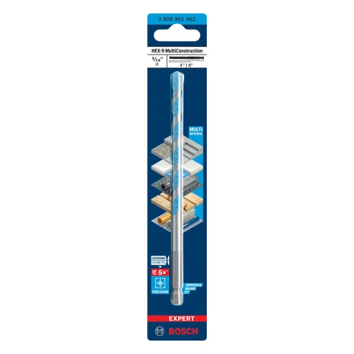 Broca Multiconstruction HEX-9 5/16"X4"X6"