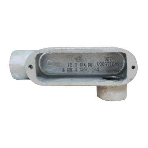 Caja Condulet Tipo LL 1" Form 5 de Hierro Maleable Galvanizado SISSA