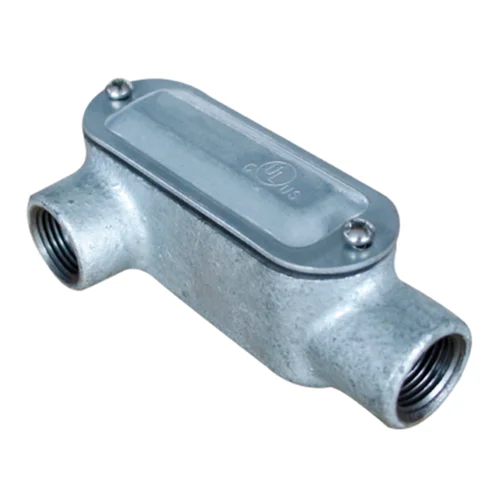 Caja Condulet Tipo LR 1" Form 5 Hierro Maleable SISSA con Tapa y Empaque