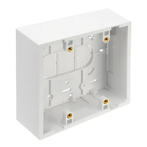 Caja Cuadrada de Pase 4x4 x 1.89'' Blanco SISSA