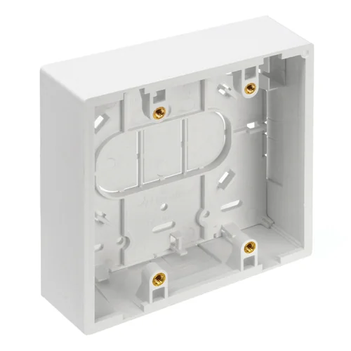 Caja Cuadrada de PVC 4x4 x 1.45" Blanca SISSA