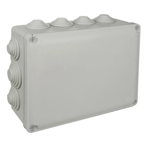 Caja de Pase con Conos 220x170x80 mm IP55 IK08 Gris - Solera