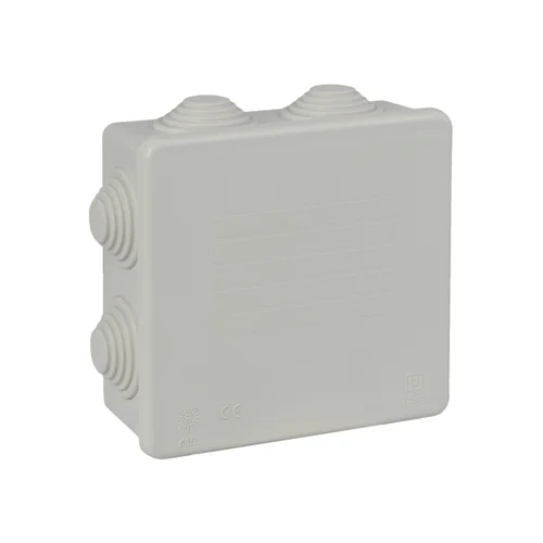 Caja de Pase con Conos Solera 100x100x45 mm IP55 Libre de Halógeno