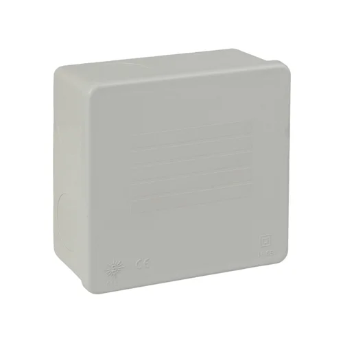 Caja de Pase Estanca Solera 615C Sin Conos a Presión 100x100x45 mm IP55
