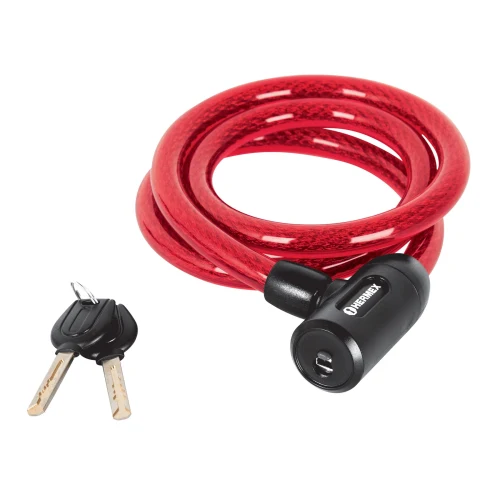 Candado de Cable con Llave 15MM X 1.20 M para Bicicleta