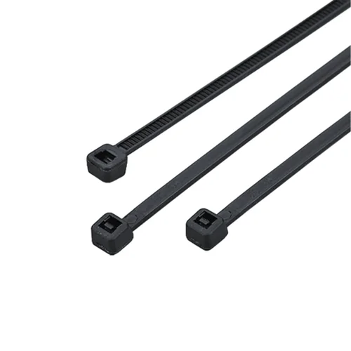 Cintillo de Amarre Negro 380 mm x 4.8 mm SISSA - Paquete 100 Unidades