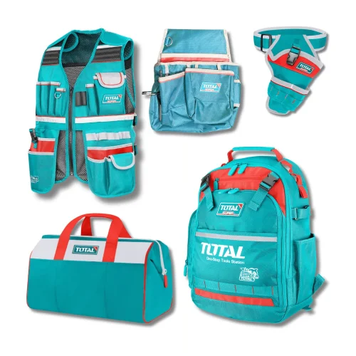 Combo de Almacenamiento 5 Pzas Mochila con Porta Herramientas