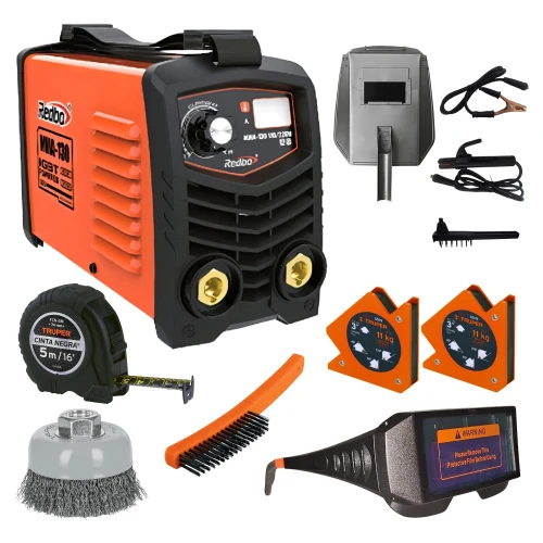 Combo Soldadora Inversora 130A + Kit Soldador