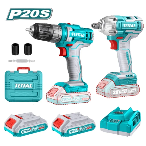 Combo Taladro + Llave de Impacto 20V