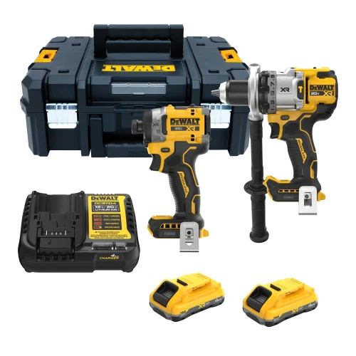 Combo Taladro Percutor 1/2" con Atorni. de Impacto 1/4'' 20V MAX XR