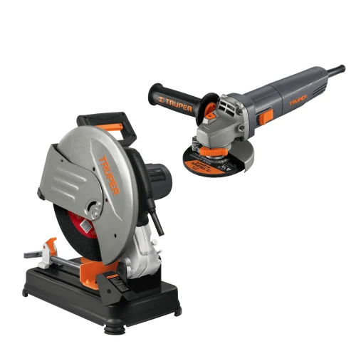 Combo Tronzadora 14" y Amoladora 4 1/2" Industrial