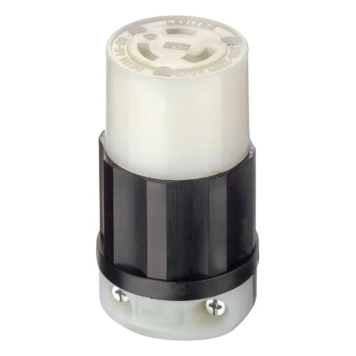 Conector Aéreo Industrial Leviton NEMA L6-20R 20A 250V con Seguro
