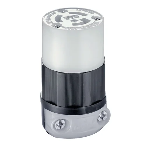 Conector Aéreo Leviton NEMA L5-15R 15A 125V con Seguro