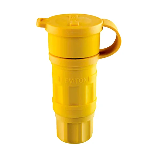 Conector Hermético Leviton Wetguard 15A 250V con Línea a Tierra