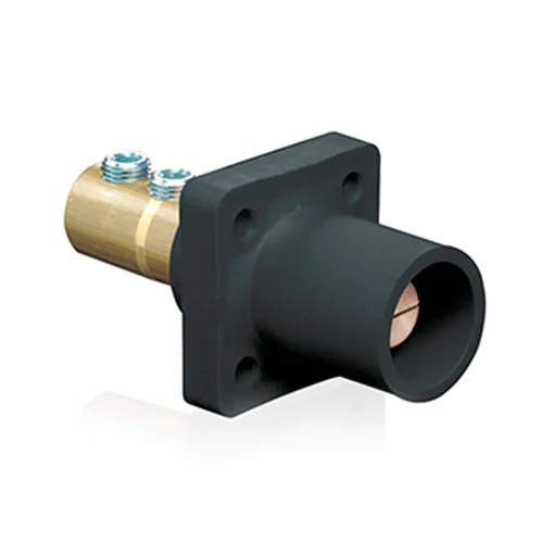 Conector Macho Empotrable Cam Lock 400A 600V con 2 Pernos Leviton