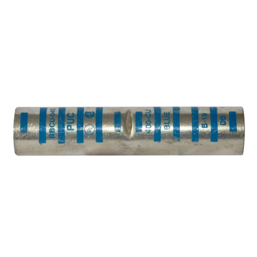 Conector Tubular de Compresión Barril Largo Cobre Estañado 400 kcmil SISSA