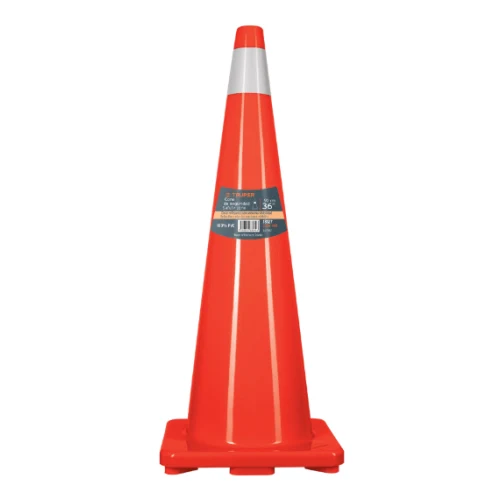 Cono de Precaución de 90 CM de Pvc con Reflejante