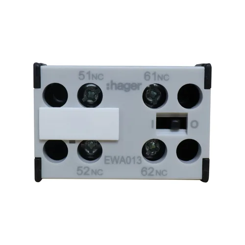 Contacto Auxiliar 2NC Hager EWA013 para Interruptores EW005