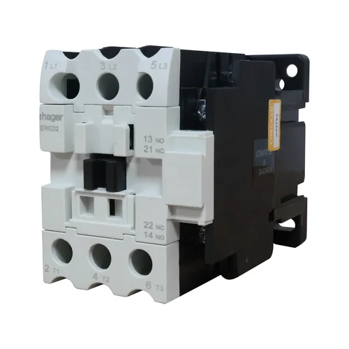 Contactor de Potencia Hager 32A AC3 110V con 1NA+1NC