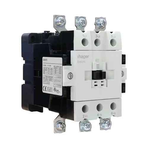 Contactor Industrial Hager EW 72A AC3 con 1NA+2NC 110V