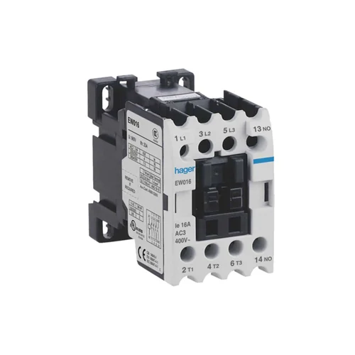 Contactor Modular Hager EW 16A 380V AC3 1NA 50/60Hz