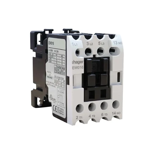 Contactor Modular Hager EW 16A AC3 1NA 110V 50/60Hz