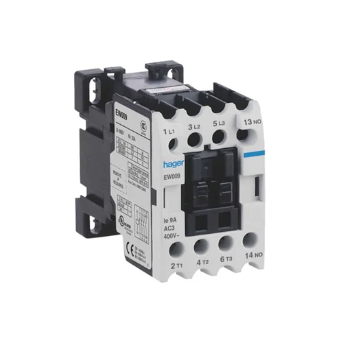 Contactor Modular Hager EW009D de 9A 380V AC3 1NA 50/60Hz