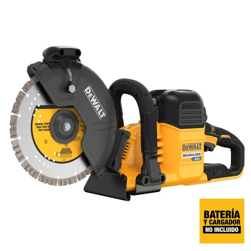 Cortadora de Concreto 9" 60V Brushless (Sin Batería)