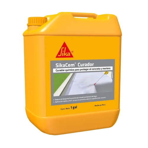 CURADOR QUÍMICO PARA CONCRETO Y MORTERO SIKACEM CURADOR 4L