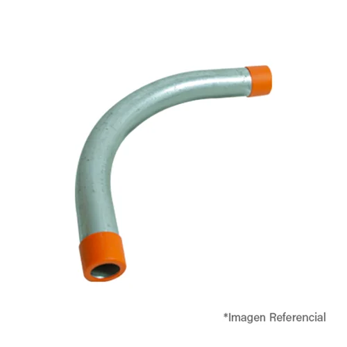 Curva Conduit Rígida 2" Galvanizada en Caliente SISSA con Certificación UL