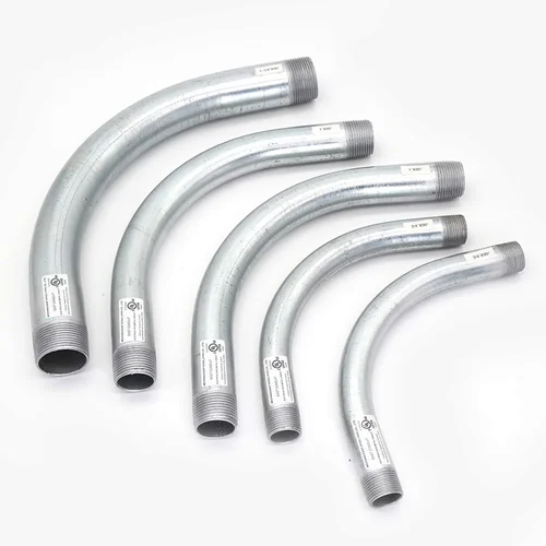 Curva Conduit Rígida SISSA de 1-1/4" Galvanizada en Caliente UL