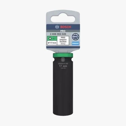 Dado de Impacto 1/2" 17MM Largo