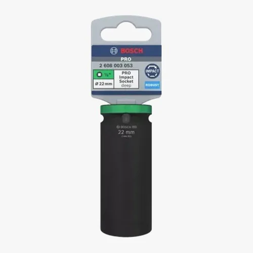 Dado de Impacto 1/2" 22MM Largo