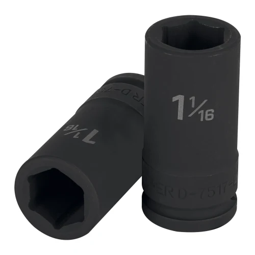 Dado Tubular Hexagonal Encastre 3/4" de Impacto de 1-1/16"