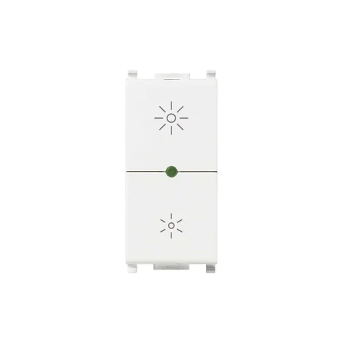 Dimmer Universal 230V ON/OFF para Luz LED Blanco - Línea PLANA SISSA