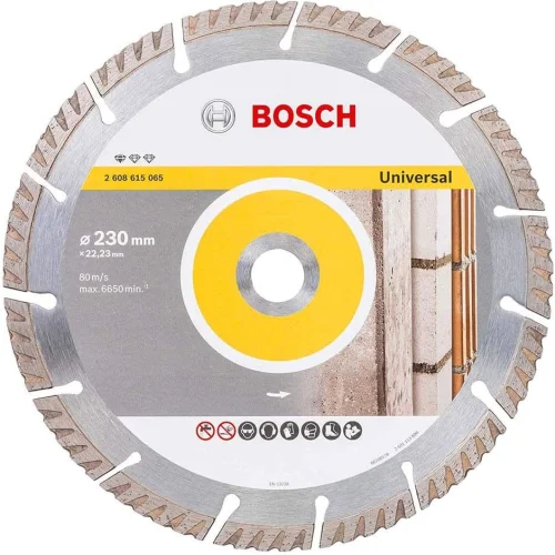 Disco de Diamante de 9 Pulg Corte Universal