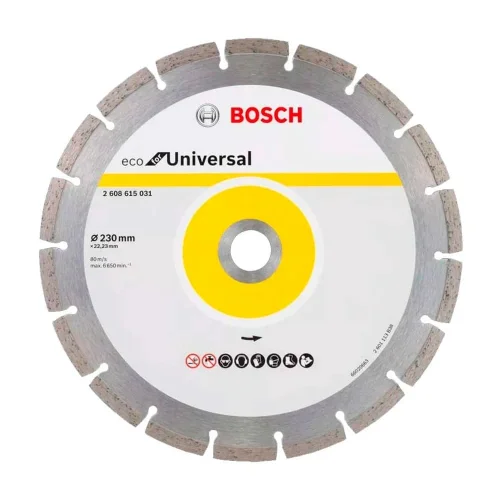 Disco Diamantado 9'' Eco Universal Segmentado
