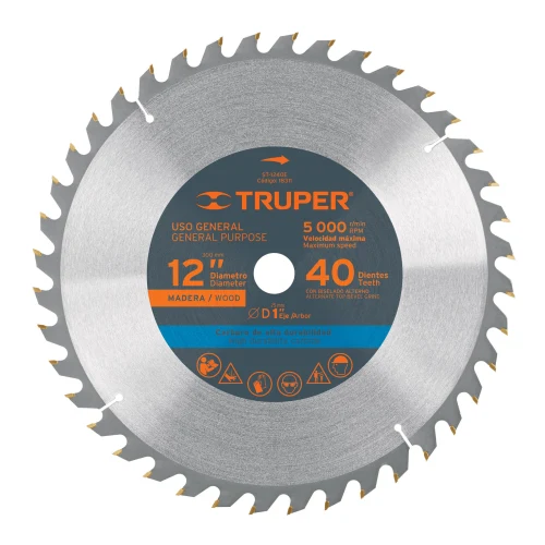 Disco para Sierra Ingleteadora 12" 40 Dientes