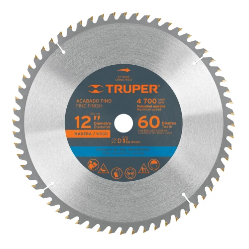Disco para Sierra Ingleteadora 12" 60 Dientes