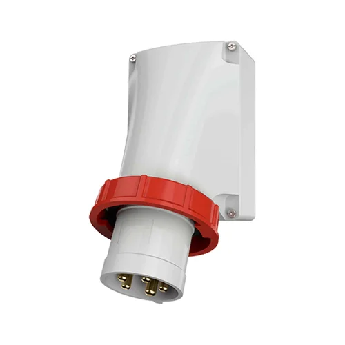 Enchufe Adosable Industrial Mennekes 63A 3P+N+T 415V IP67 Rojo